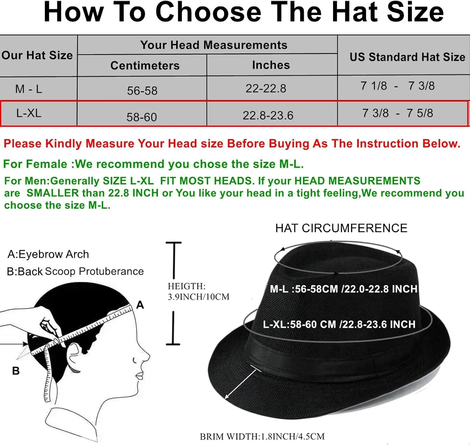 5 Pack Bulk Cuban Fedora Sun Hats Men with Adjustable Strap, Short Brim 1920s Unisex Party Costume Hats Women.