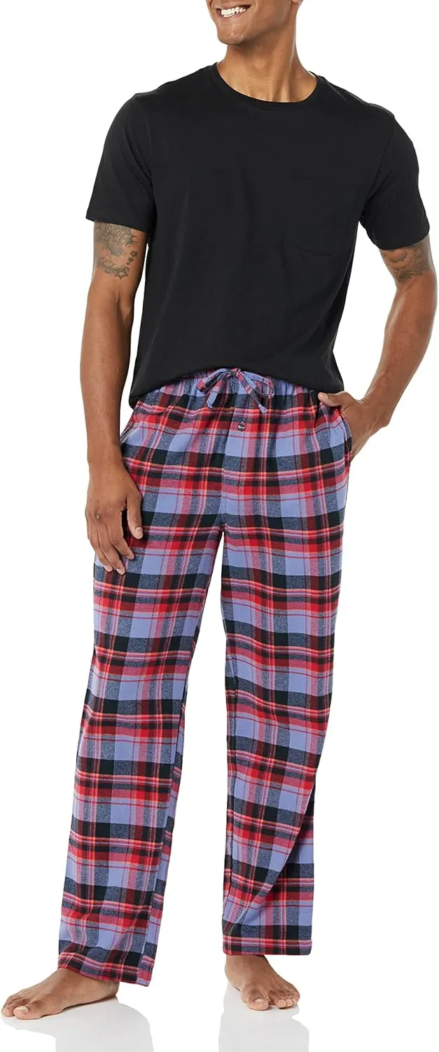 Amazon Essentials Men's Flannel Pajama Pant - Discontinued Colors