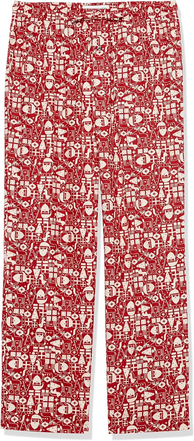 Amazon Essentials Men's Flannel Pajama Pant - Discontinued Colors