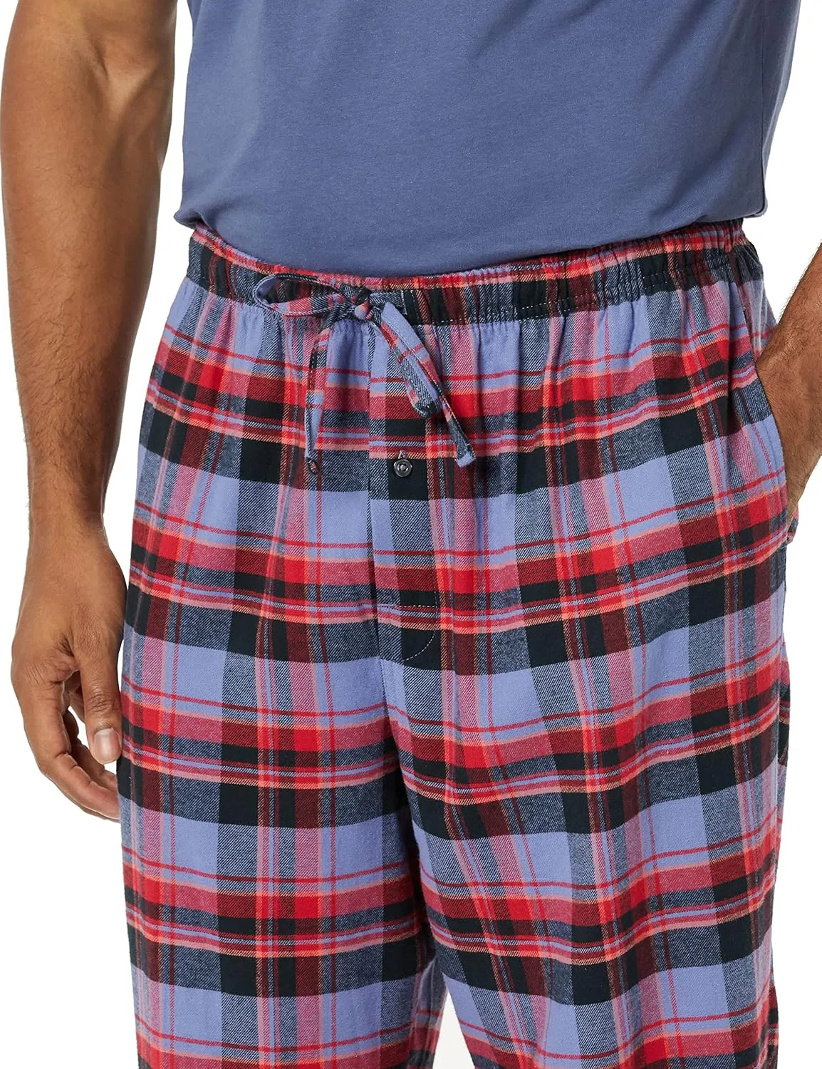 Amazon Essentials Men's Flannel Pajama Pant - Discontinued Colors