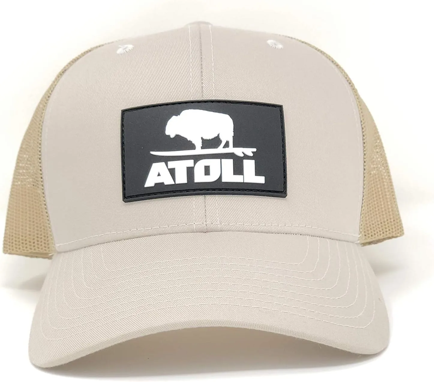 Atoll Trucker Hats - 7 Hole Snapback Closure Baseball Caps, Adjustable Strap, Breathable - One Size Fits Men Women