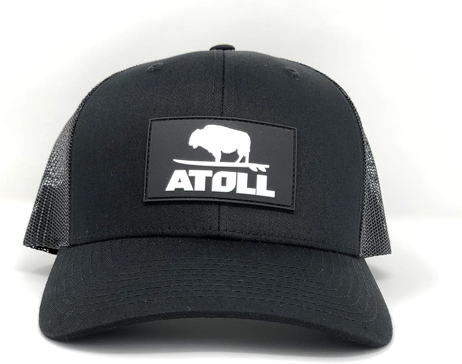 Atoll Trucker Hats - 7 Hole Snapback Closure Baseball Caps, Adjustable Strap, Breathable - One Size Fits Men Women