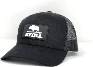 Atoll Trucker Hats - 7 Hole Snapback Closure Baseball Caps, Adjustable Strap, Breathable - One Size Fits Men Women
