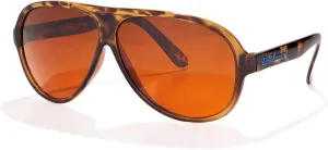 BluBlocker, Demi-Tortoise Original Aviator Sunglasses with Polarized, Scratch Resistant Lens | Blocks 100% of Blue Light and UVA & UVB Rays | Glasses | Retro | Men, Women & Everyone | 0408K|Sunglasses