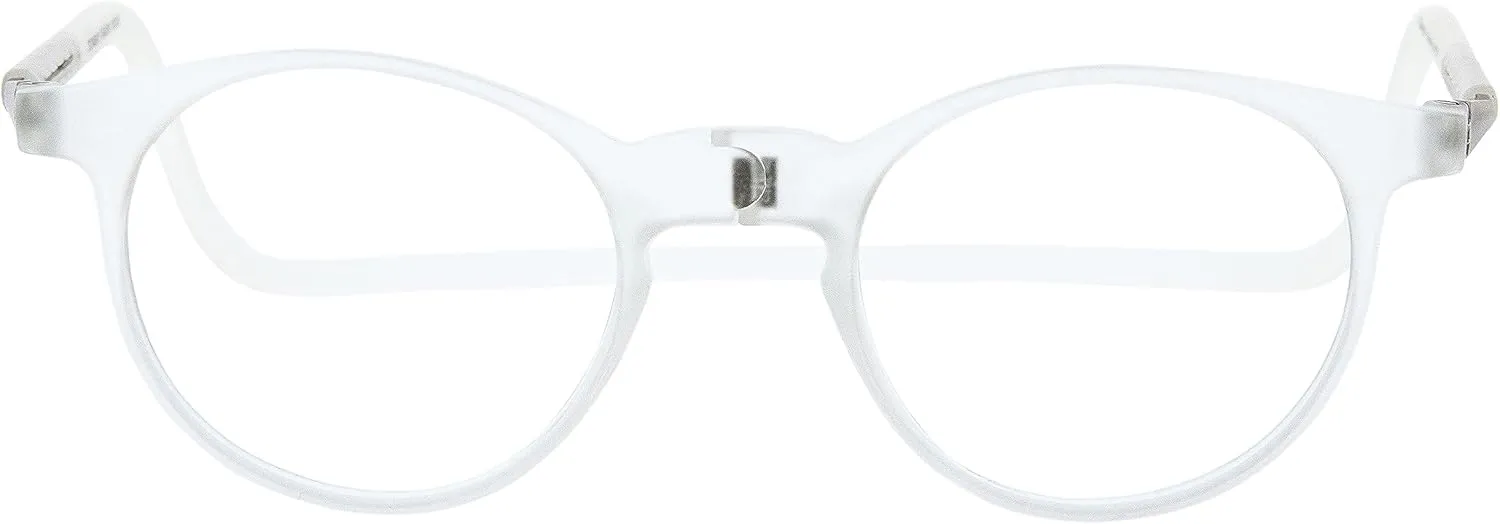 Blue Light Blocking Magnetic Reading Glasses for Men and Women. Rubber Touch Flexible Temples and Anti Glare Lenses.