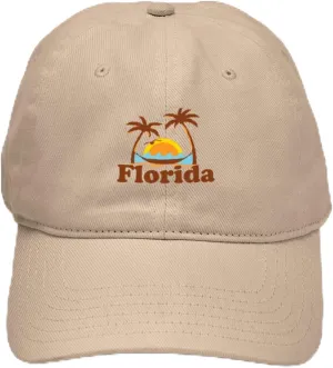CafePress Pensacola Beach Sign, Florida Cap Adjustable Baseball Cap