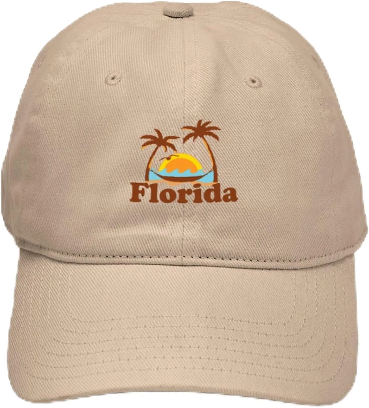 CafePress Pensacola Beach Sign, Florida Cap Adjustable Baseball Cap