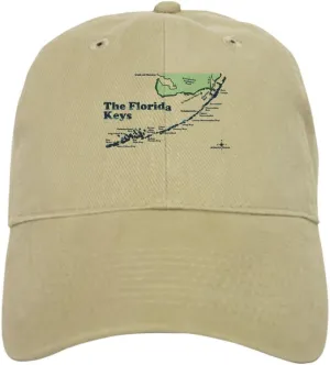 CafePress Pensacola Beach Sign, Florida Cap Adjustable Baseball Cap