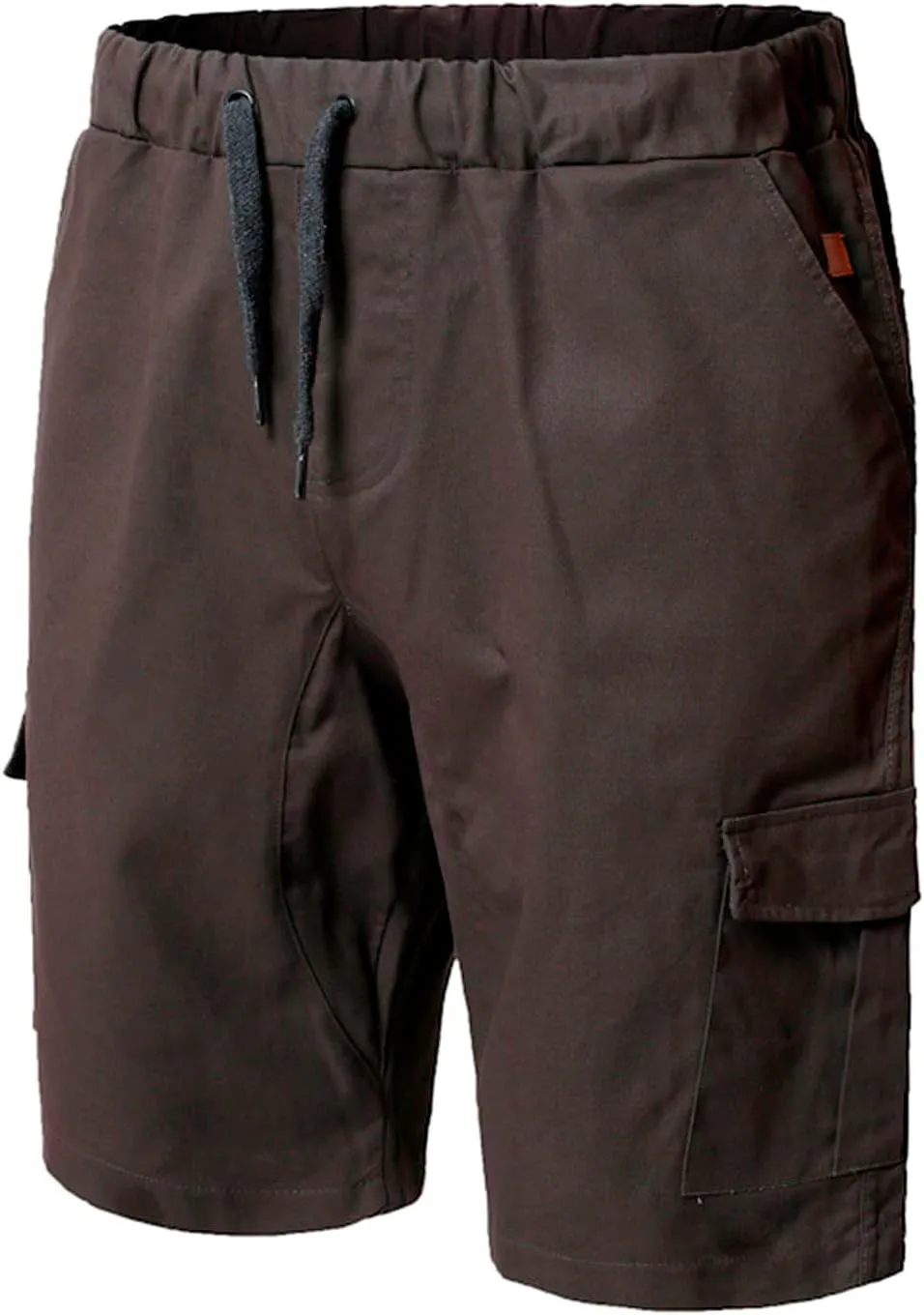 Cargo Shorts for Men 9" Outdoor Hiking Travel Shorts Drawstring Waist Camping Work Shorts with Multiple Pockets