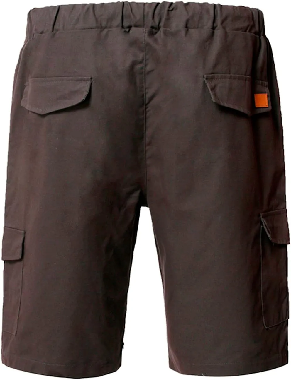 Cargo Shorts for Men 9" Outdoor Hiking Travel Shorts Drawstring Waist Camping Work Shorts with Multiple Pockets