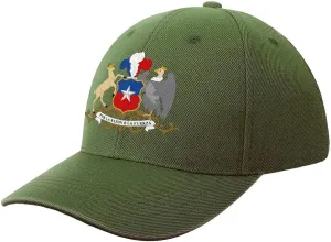 Chile Chilean National Emblem Fashion Baseball Cap Unisex Classic Hat Adjustable Funny Dad Caps for Outdoor Running Workout
