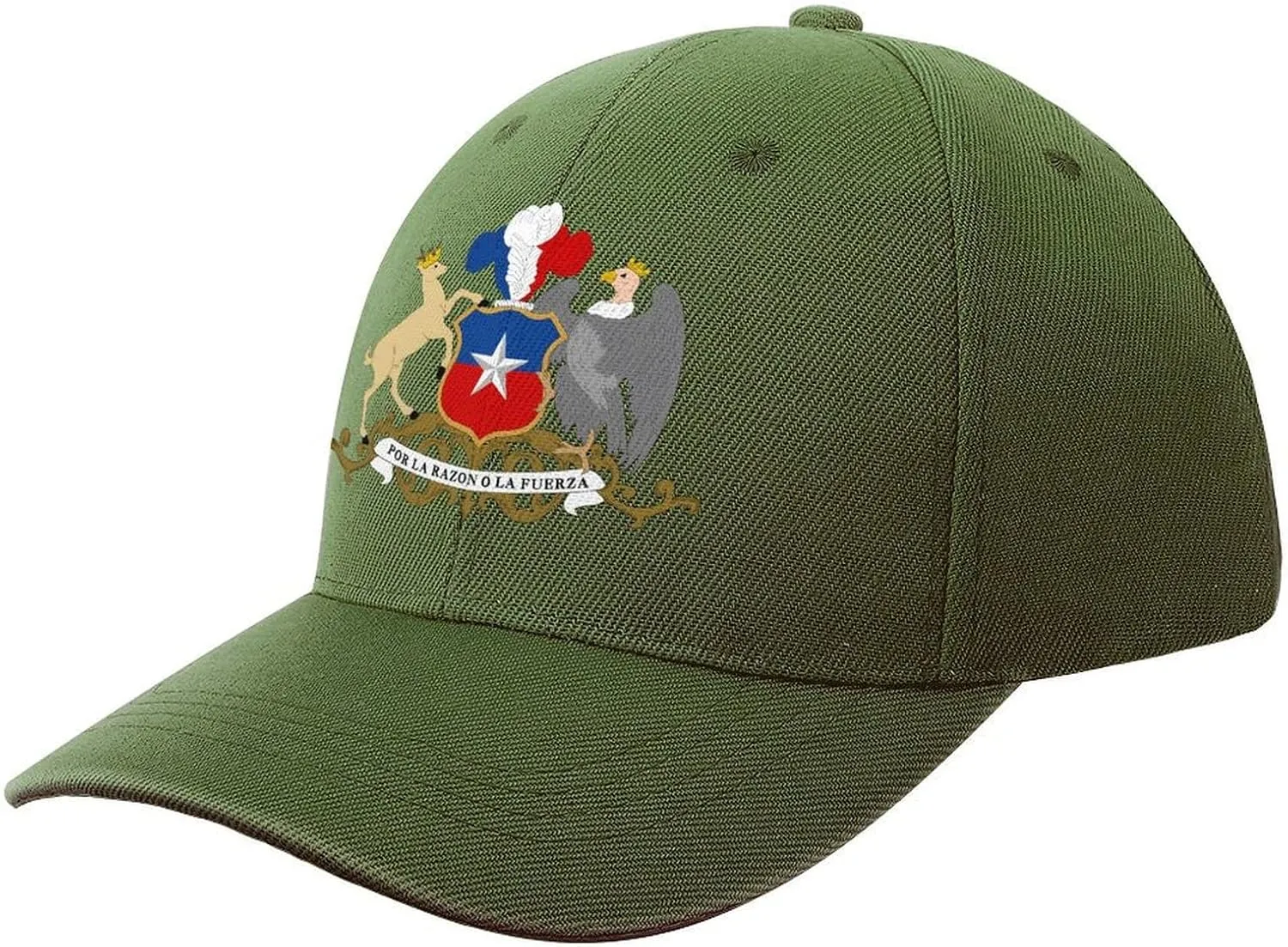 Chile Chilean National Emblem Fashion Baseball Cap Unisex Classic Hat Adjustable Funny Dad Caps for Outdoor Running Workout