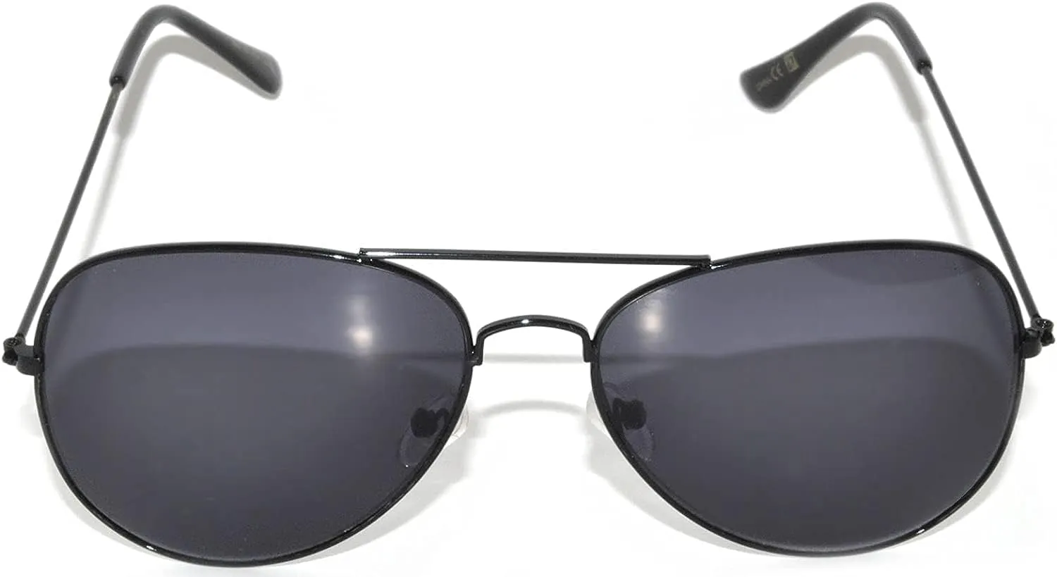 Classic Aviator Style Sunglasses Metal Frame Colored Lens UV 400 Unisex