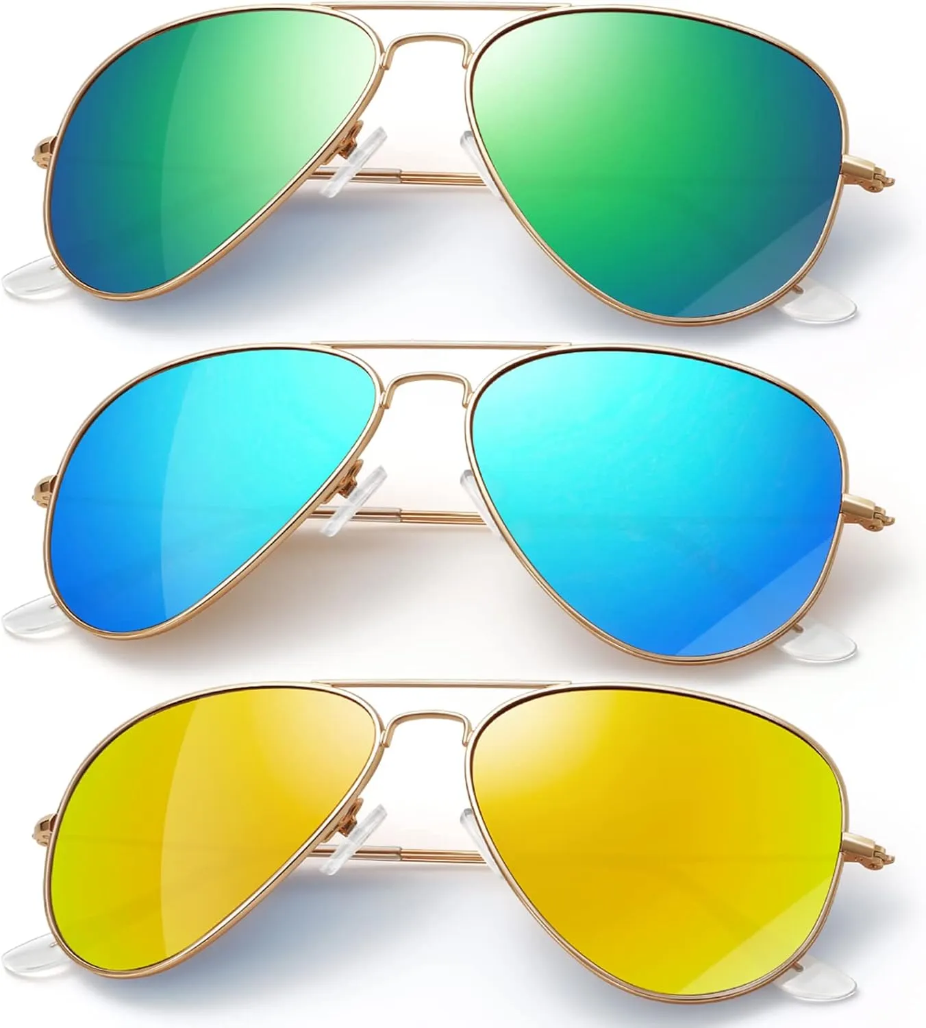 Classic Aviator Sunglasses for Men Womens Driving Polarized Sunglasses