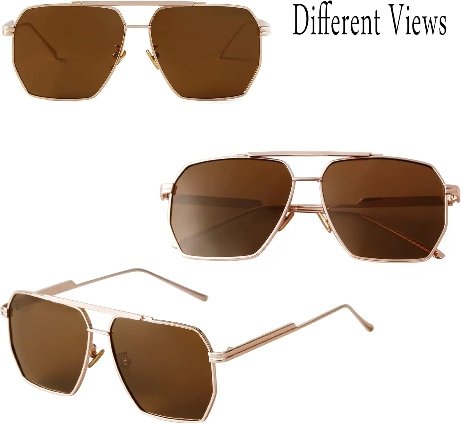 Classic Aviator Sunglasses Retro Aviator Sunglasses for Women Men UV Blocking