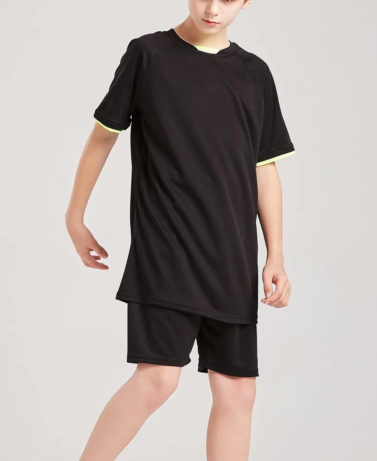 DaniChins Boys Loose Athletic Moisture Wicking Shorts Performance Mesh Shorts