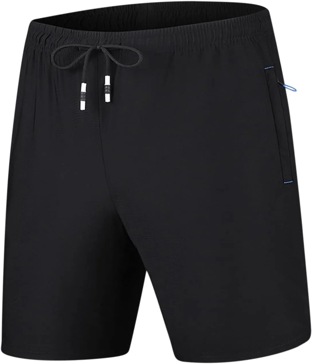 Dgoopd Mens Shorts Casual Quick Dry Shorts Workout Athletic Hiking Shorts Lightweight Running Shorts with Zipper Pockets