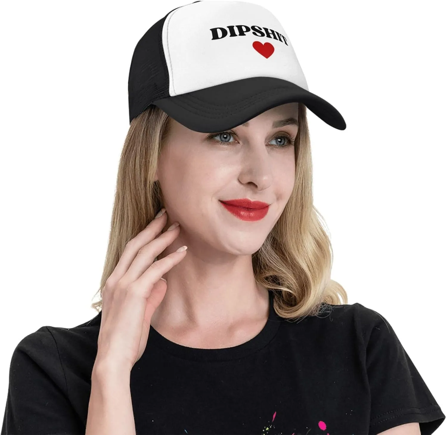 Dipshit Mesh Hat Men Women Trucker Hat Baseball Cap Dad Gift