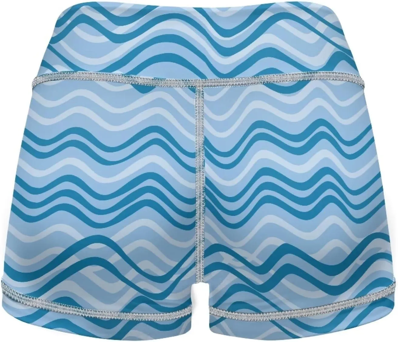 Dreaweet High Waist Biker Shorts for Women with Pockets 10" Soft Stretch Yoga Athletic Running Workout Shorts