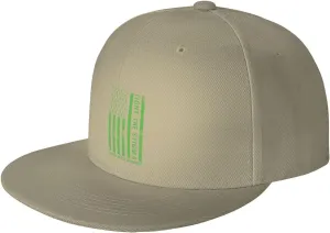 End The Stigma Mental Health Awareness American Flag Trucker Hat for Men Snapback Hats Baseball Cap Flat Brim Hats