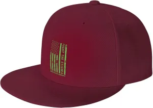 End The Stigma Mental Health Awareness American Flag Trucker Hat for Men Snapback Hats Baseball Cap Flat Brim Hats
