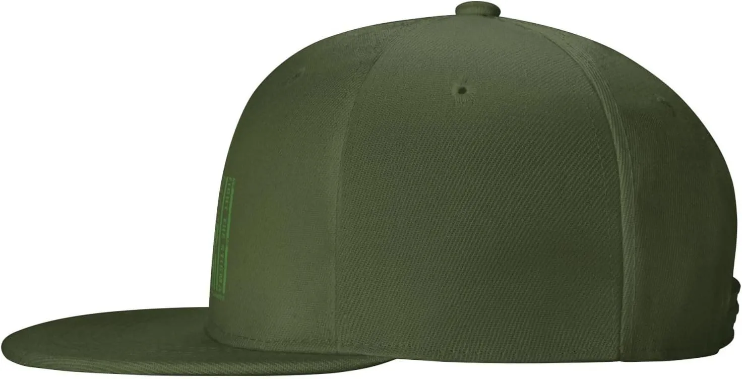 End The Stigma Mental Health Awareness American Flag Trucker Hat for Men Snapback Hats Baseball Cap Flat Brim Hats
