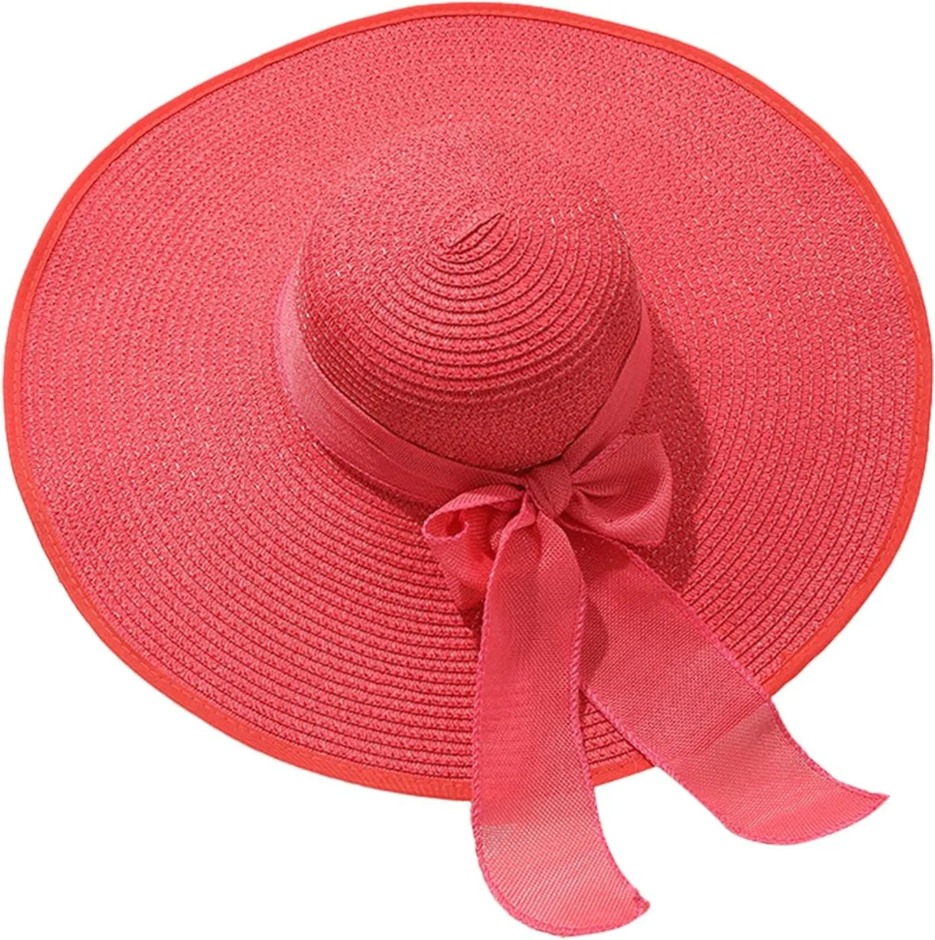 Fascinator Hats for Women Tea Party Ladies Wide Flat Brim Bucket Sun Hat Fashion Big Sunhat Derby Easter Outfit