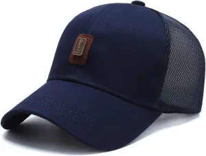 FASHIXD Golf Baseball Cap for Men Summer Mesh Hat Breathable Running Hats Outdoor Sports Quick Dry Hats