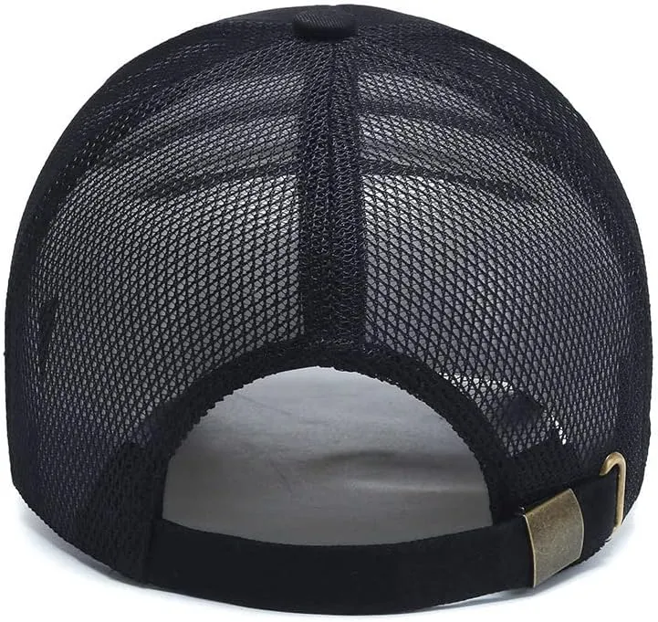 FASHIXD Golf Baseball Cap for Men Summer Mesh Hat Breathable Running Hats Outdoor Sports Quick Dry Hats