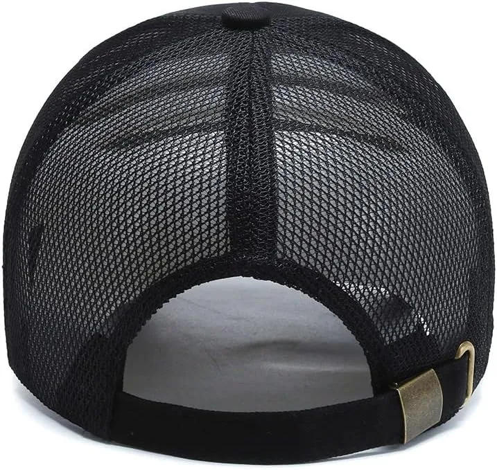 FASHIXD Golf Baseball Cap for Men Summer Mesh Hat Breathable Running Hats Outdoor Sports Quick Dry Hats