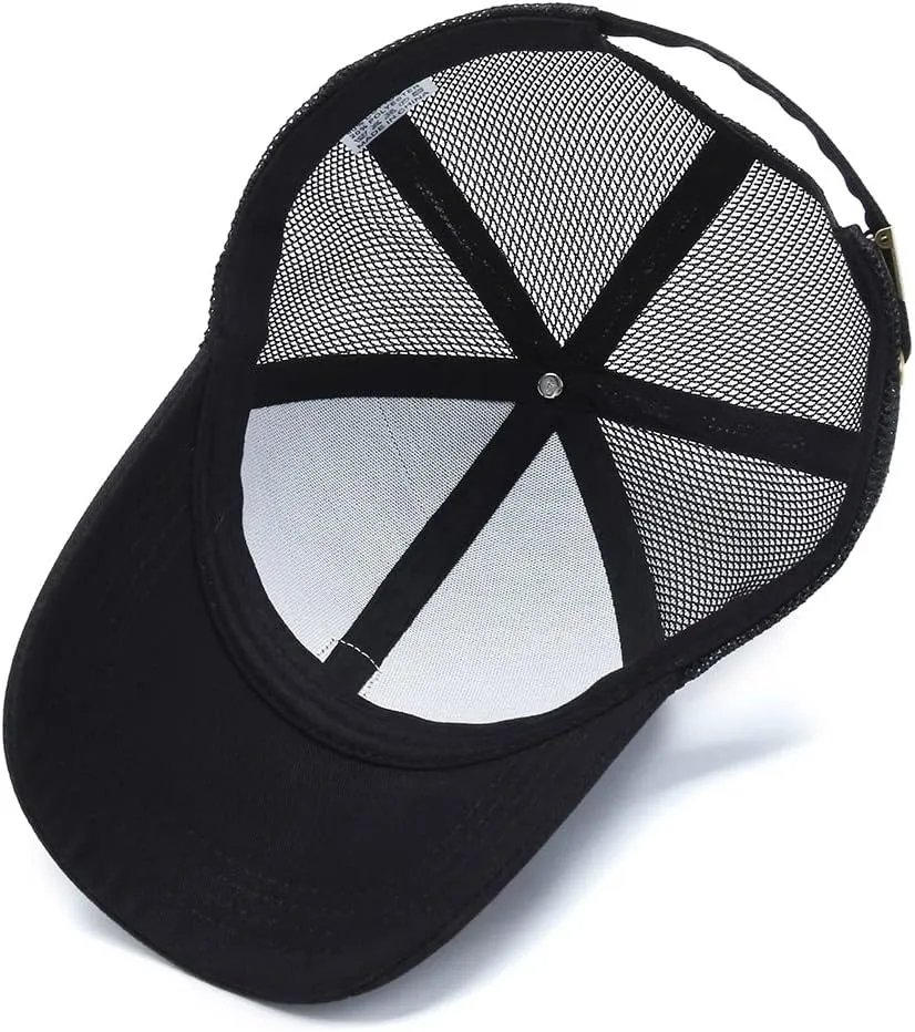 FASHIXD Golf Baseball Cap for Men Summer Mesh Hat Breathable Running Hats Outdoor Sports Quick Dry Hats