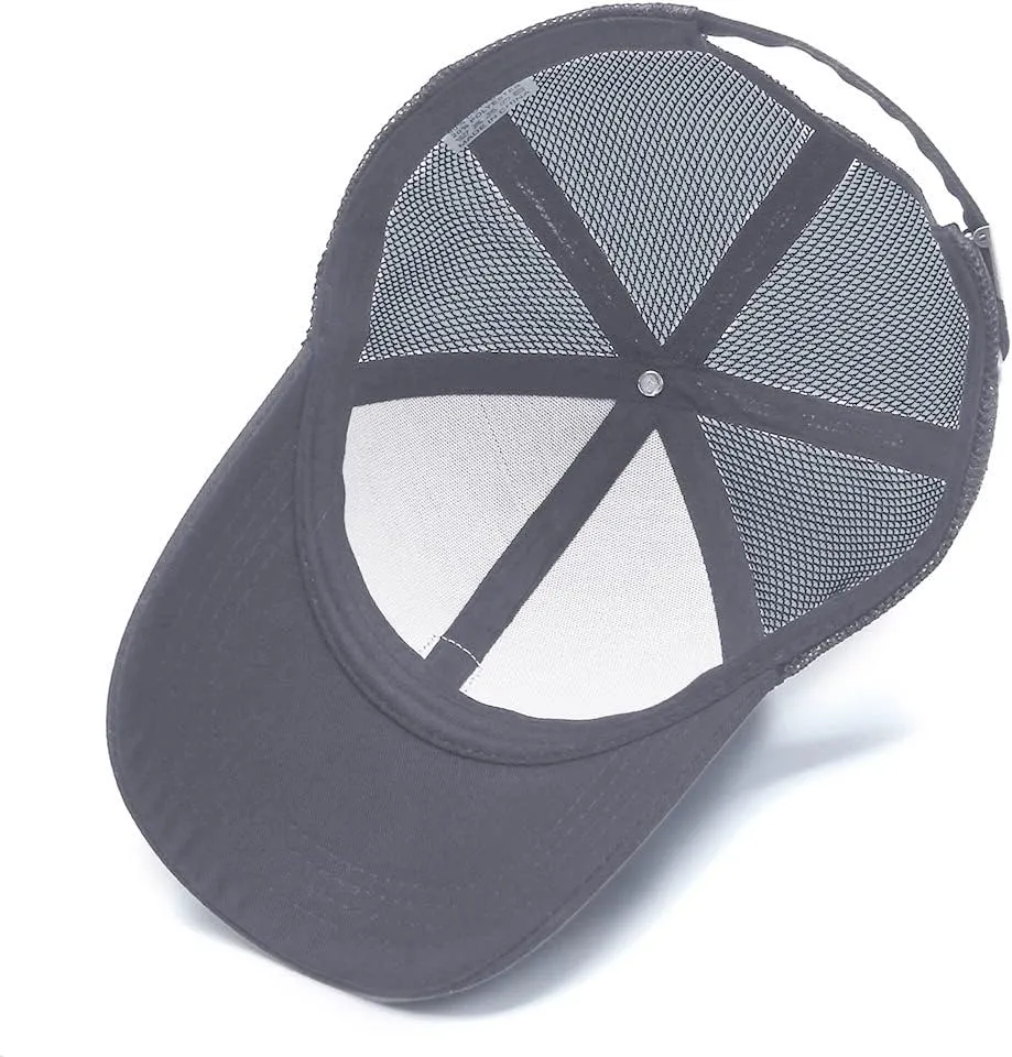 FASHIXD Golf Baseball Cap for Men Summer Mesh Hat Breathable Running Hats Outdoor Sports Quick Dry Hats
