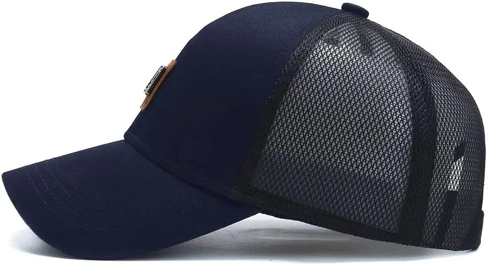 FASHIXD Golf Baseball Cap for Men Summer Mesh Hat Breathable Running Hats Outdoor Sports Quick Dry Hats