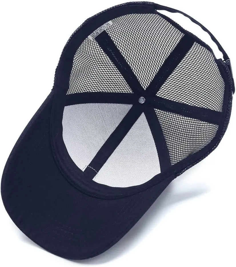 FASHIXD Golf Baseball Cap for Men Summer Mesh Hat Breathable Running Hats Outdoor Sports Quick Dry Hats