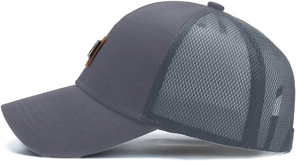 FASHIXD Golf Baseball Cap for Men Summer Mesh Hat Breathable Running Hats Outdoor Sports Quick Dry Hats