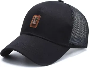 FASHIXD Golf Baseball Cap for Men Summer Mesh Hat Breathable Running Hats Outdoor Sports Quick Dry Hats