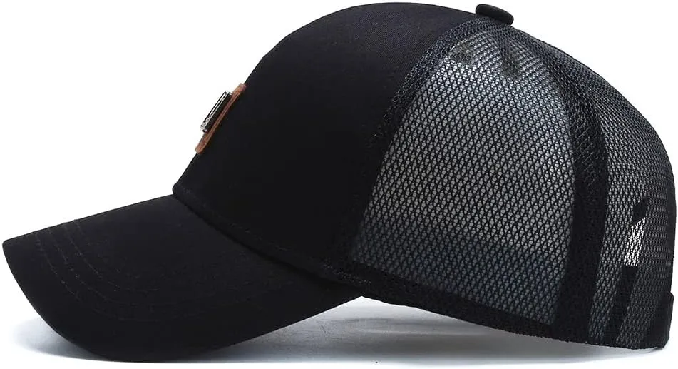 FASHIXD Golf Baseball Cap for Men Summer Mesh Hat Breathable Running Hats Outdoor Sports Quick Dry Hats