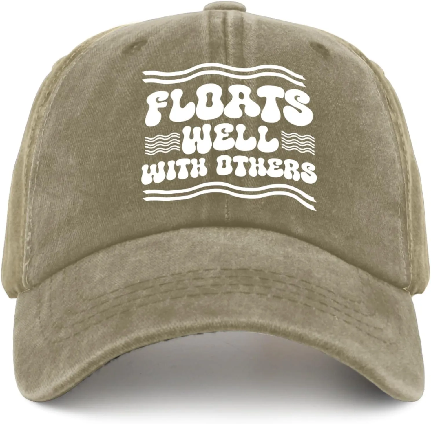Floats Well with Others Hat Trucker Hat Women Funny Dad Hat Funny Gifts