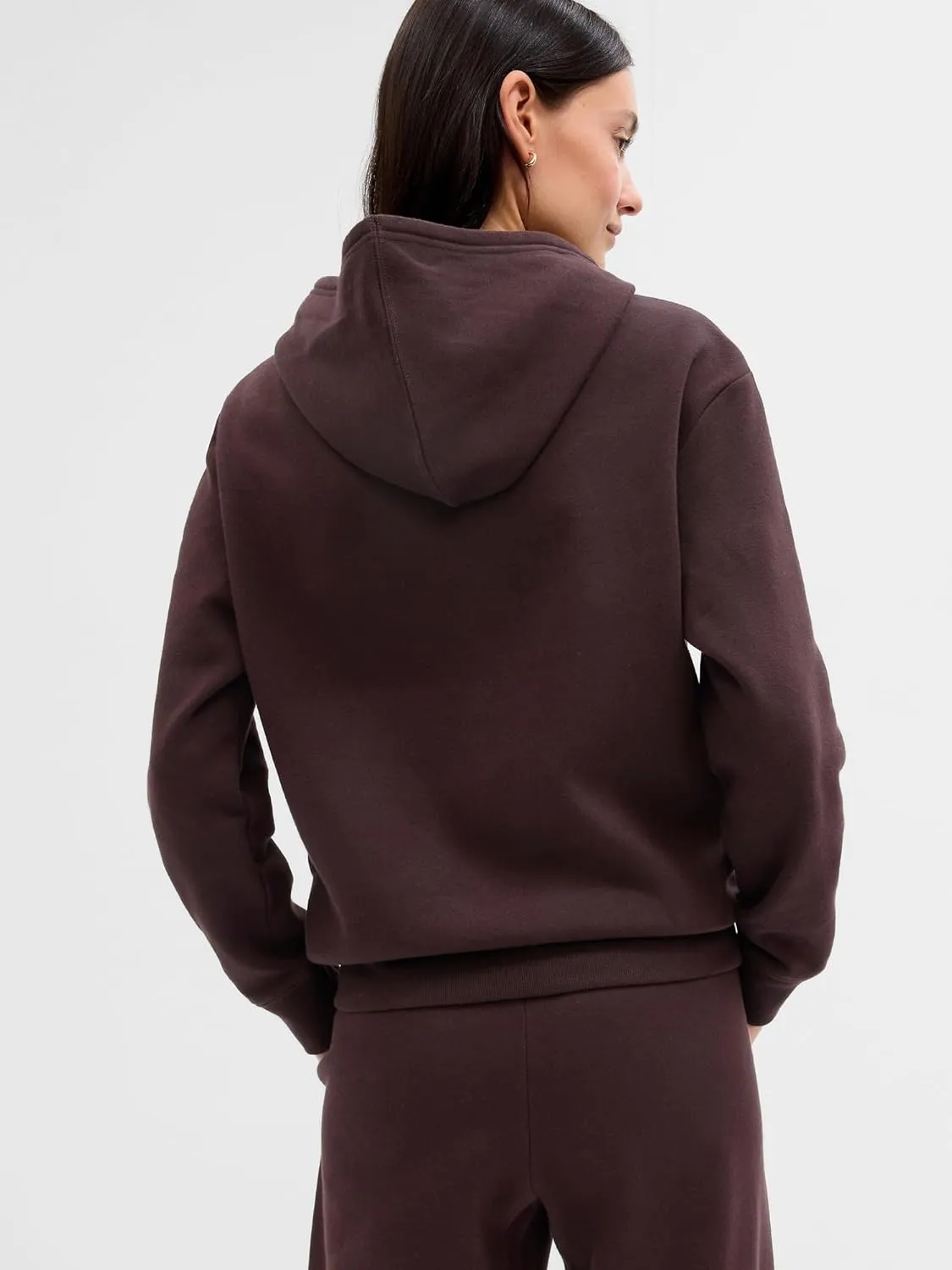 GAP Women's Logo Hoodie Hooded Pull-on Sweatshirt