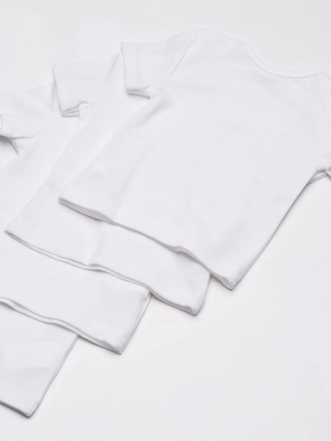 Hanes Baby Short Sleeve Flexy Soft Stretch Expandable Shoulder T-Shirt (4 Pack)