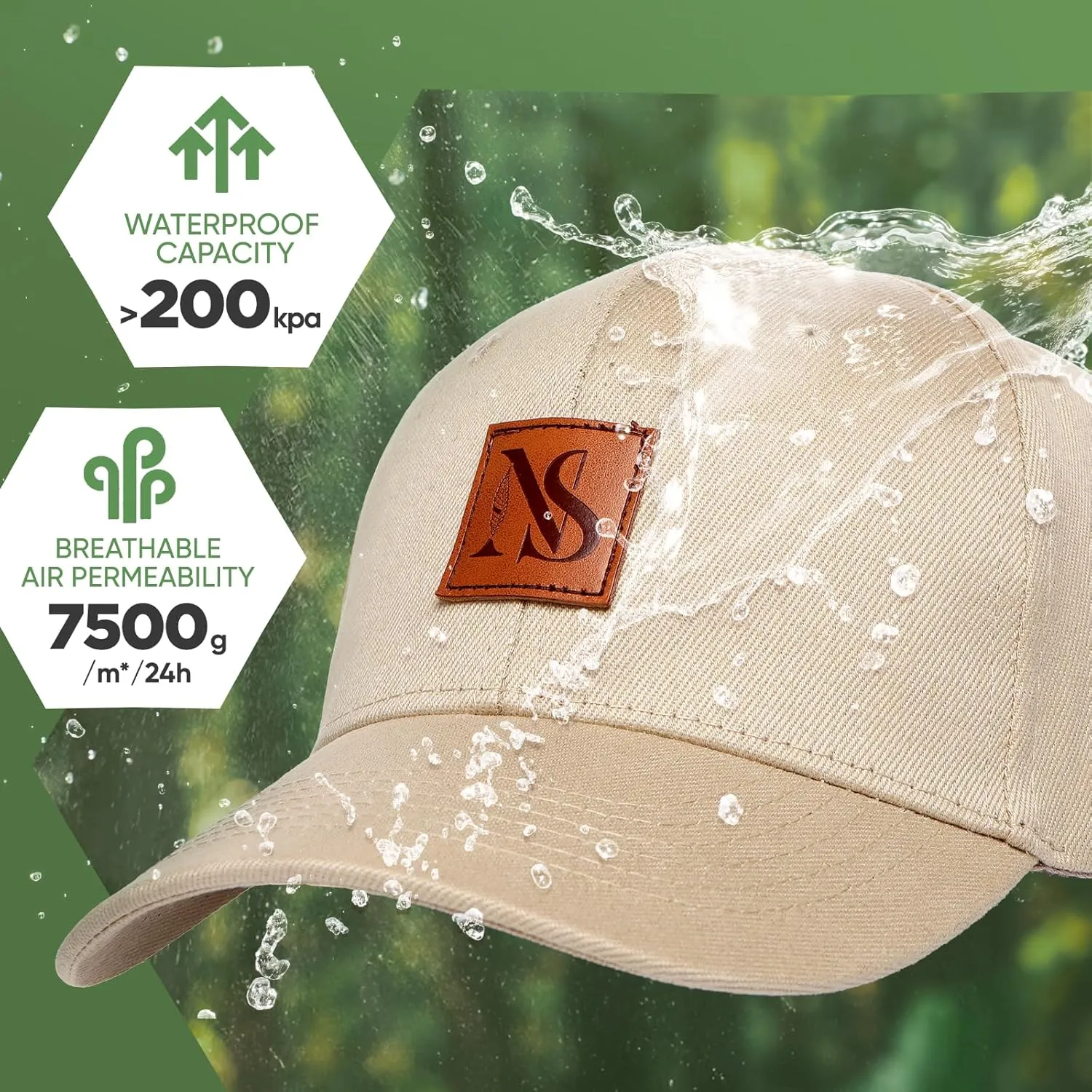 Hemp Snapback Hats for Men & Women, Natural UV Protection, Womens Trucker Hats, Twill Fabric, Mens Baseball Hats