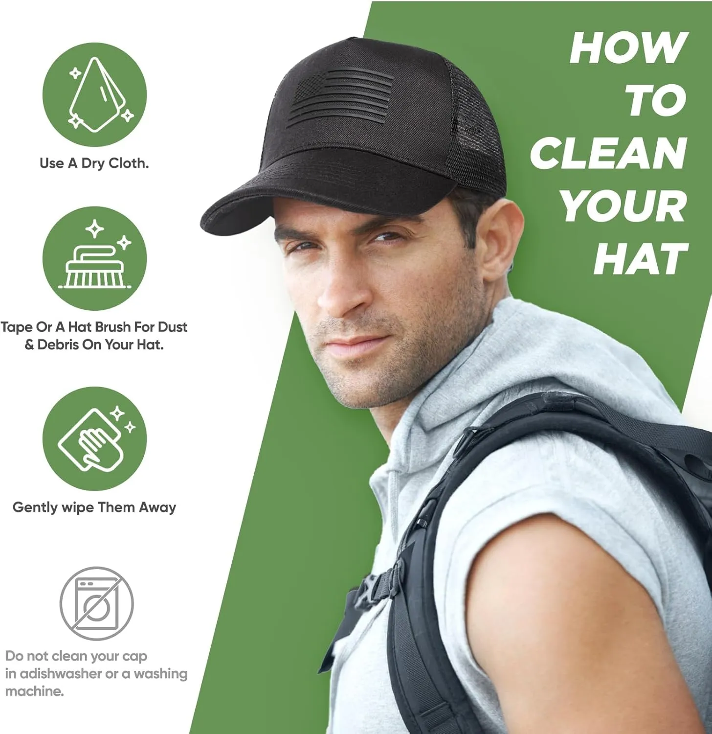 Hemp Snapback Hats for Men & Women, Natural UV Protection, Womens Trucker Hats, Twill Fabric, Mens Baseball Hats
