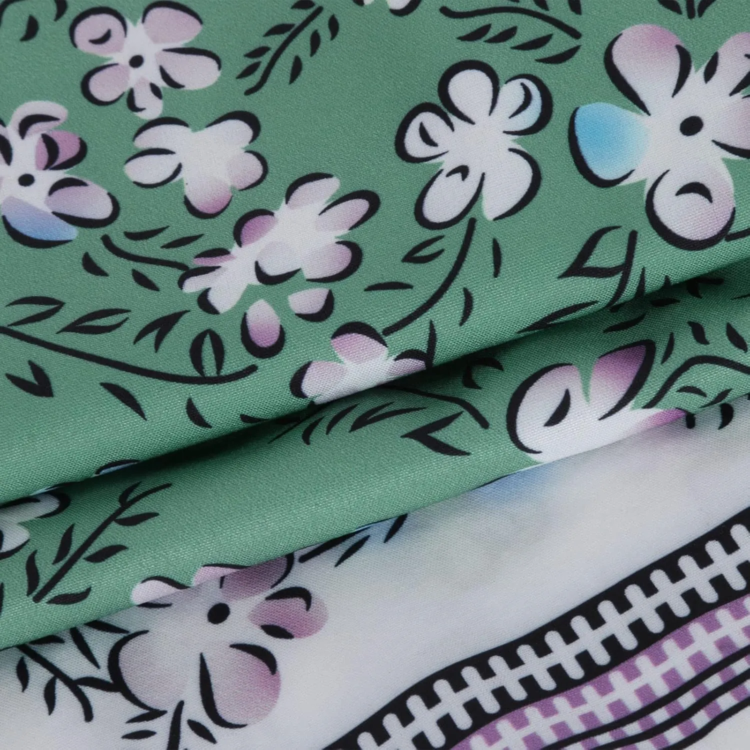 High Waist Boho Skirts Women Floral Printed Maxi Skirts Summer Flowy Skirts A Line Vacation Skirts Long Beach Skirt