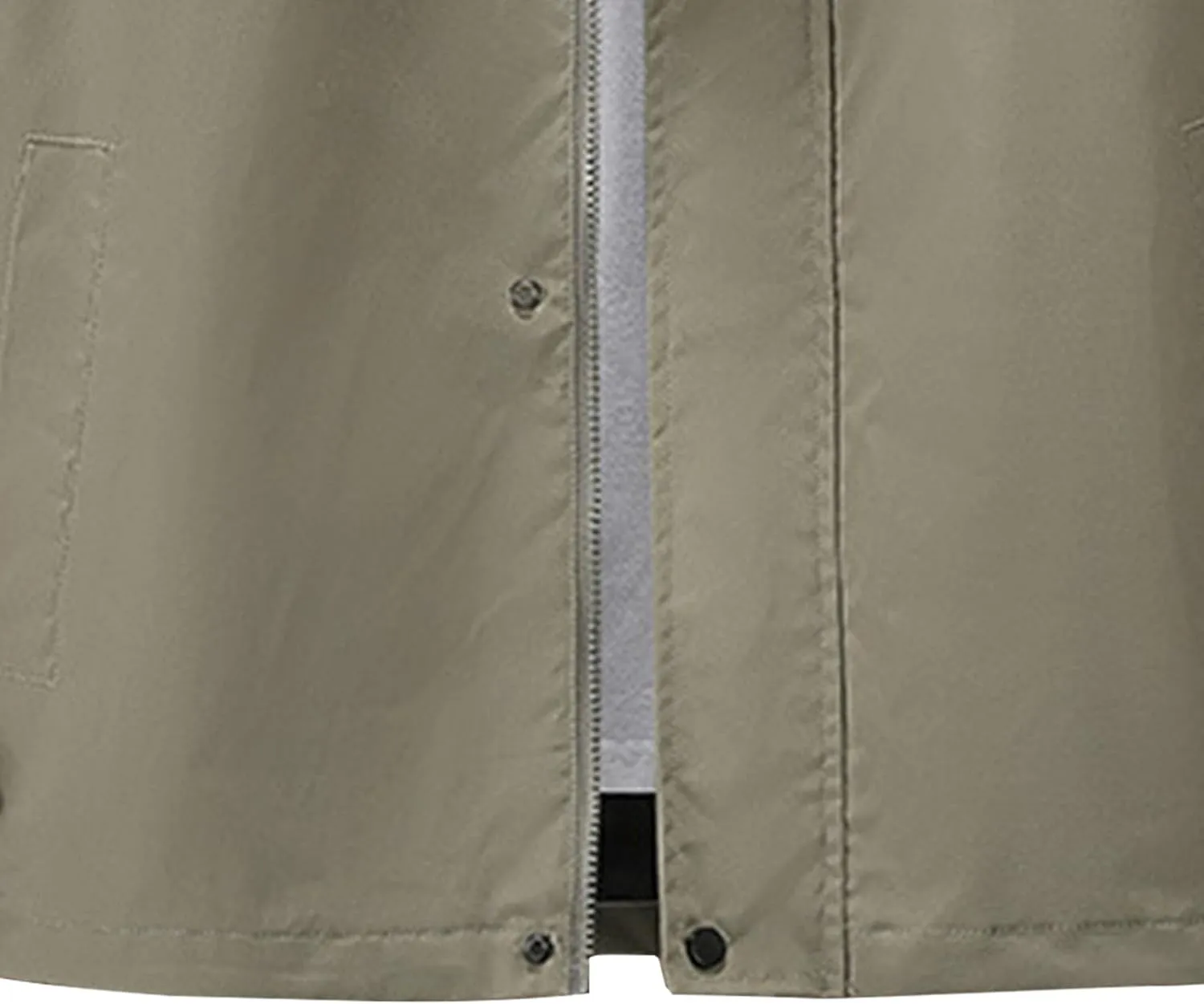 JEsilunmaMY Men's Cotton Cargo Casual Hooded Jackets Zip Up Lightweight Waterproof Varsity Coat Solid Color Loose Bomber Coat