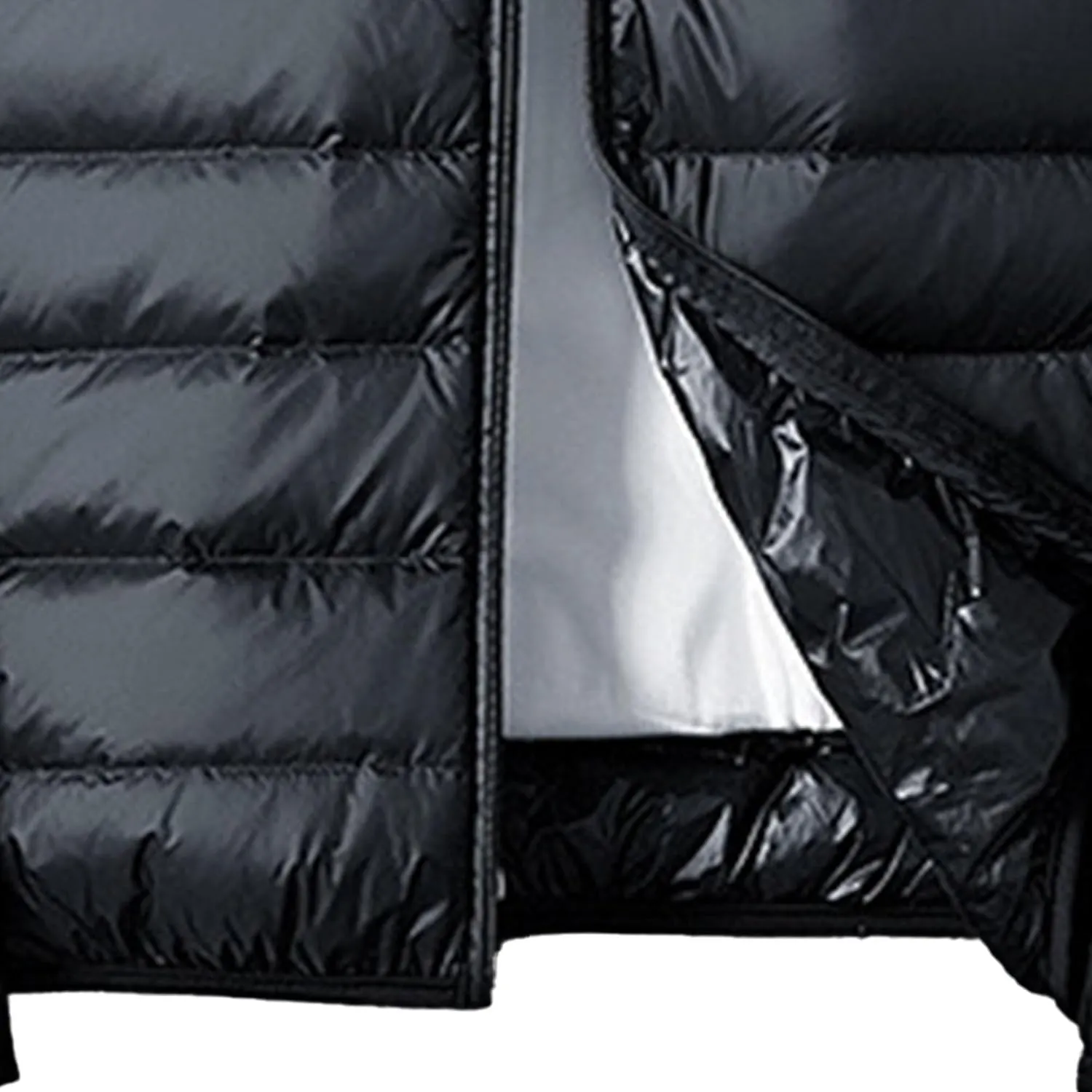JEsilunmaMY Men's Thermal Sport Cropped Down Jacket Stand Collar Lightweight Packable Puffer Jacket Casual Warm Winter Coats
