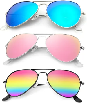 KALIYADI Classic Aviator Sunglasses for Men Women Driving Sun glasses Polarized Lens UV Blocking