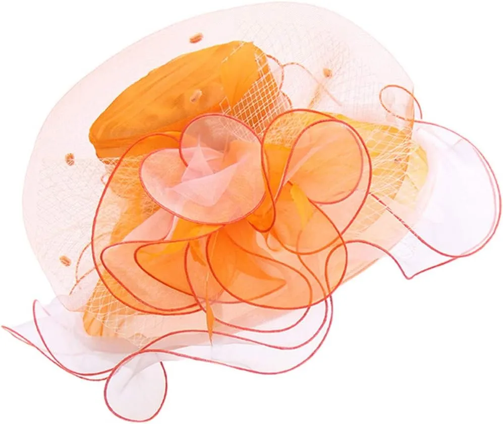 Kentuck𝚢-Derby Chruch Hats Fascinator Hat for Women Church Tea Party Derby Wedding Hat Outfits Derby Hat