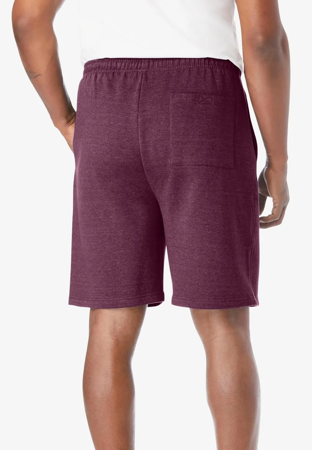 KingSize Men's Big & Tall Comfort Fleece Shorts