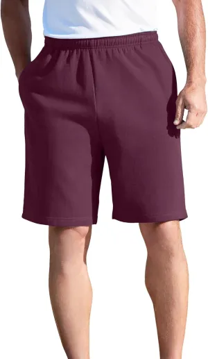 KingSize Men's Big & Tall Comfort Fleece Shorts