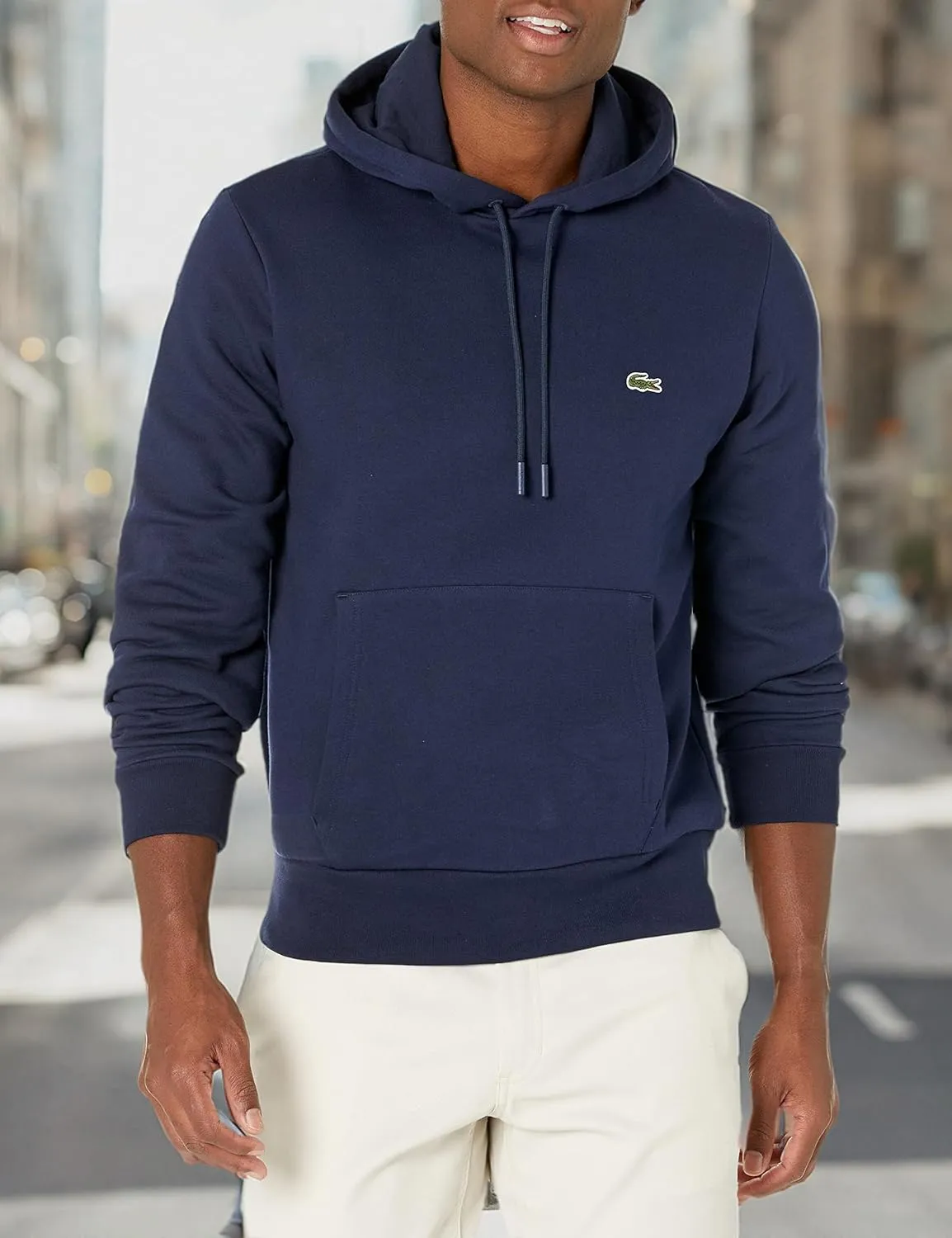 Lacoste Men's Organic Cotton Hoodie